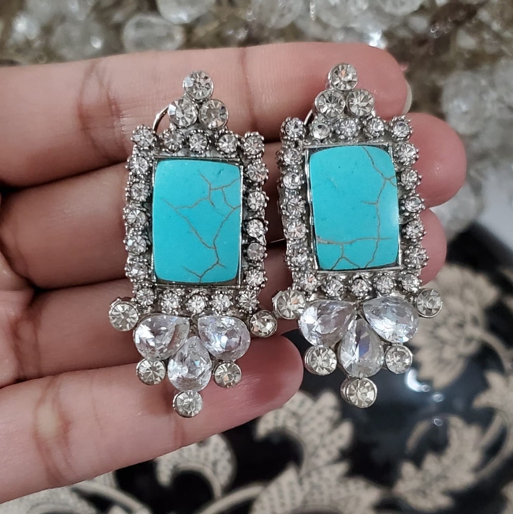 Earrings.